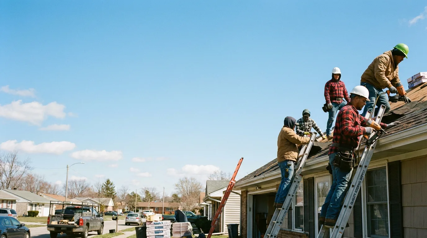 Roofing in Elnora, IN near me